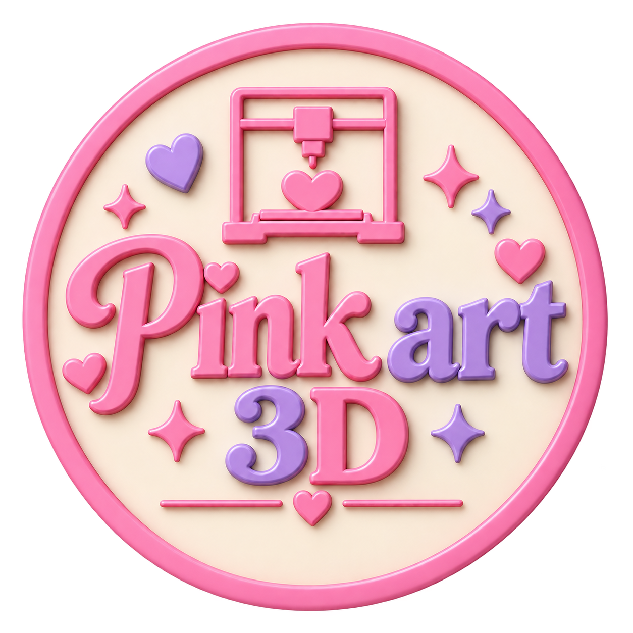 Logo PinkArt 3D